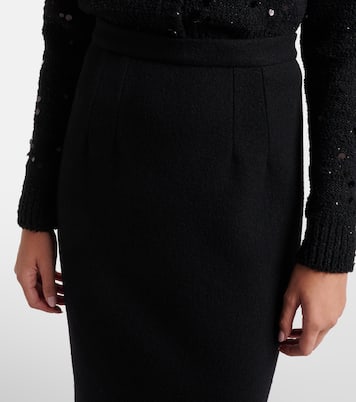 Jupe crayon en laine vierge | Dolce&Gabbana