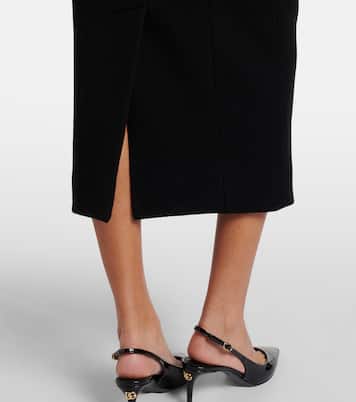 Jupe crayon en laine vierge | Dolce&Gabbana