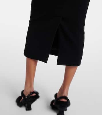 Jupe crayon en laine vierge | Dolce&Gabbana