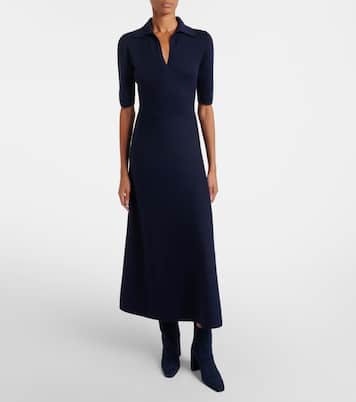 Wool, silk, and cashmere maxi dress | Gabriela Hearst