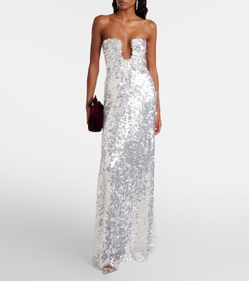 Arched Palm sequined gown | Christopher Esber
