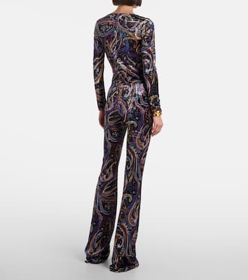 Schlaghose aus Samt | Etro