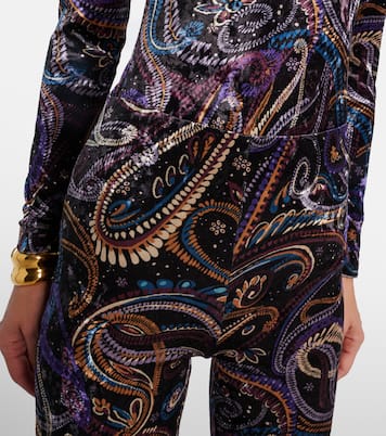 Schlaghose aus Samt | Etro