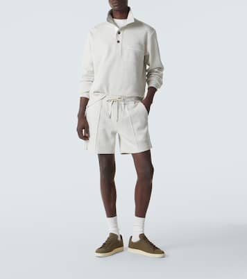 Sweat-shirt en coton, soie et cachemire | Tom Ford