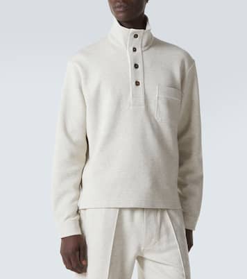 Sweat-shirt en coton, soie et cachemire | Tom Ford