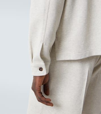 Sweat-shirt en coton, soie et cachemire | Tom Ford
