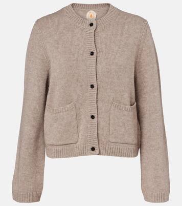 Wool and cashmere cardigan | Jardin des Orangers