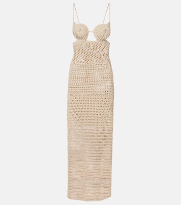 The Sound Of The Sea crochet maxi dress | Alanui