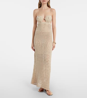 The Sound Of The Sea crochet maxi dress | Alanui