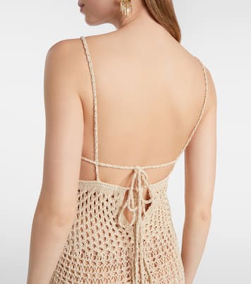 The Sound Of The Sea crochet maxi dress | Alanui