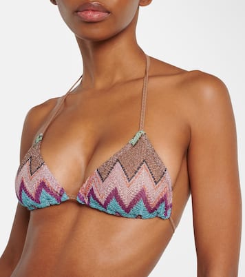 Bikini Zigzag en lamé | Missoni