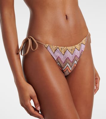 Bikini Zigzag en lamé | Missoni