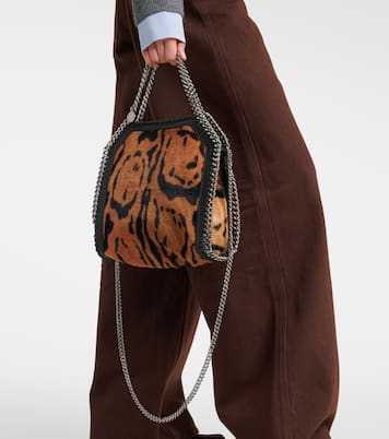 Falabella Small animal-print tote bag | Stella McCartney