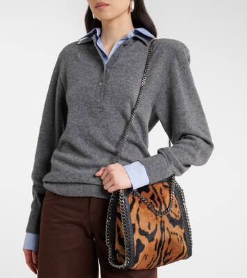 Falabella Small animal-print tote bag | Stella McCartney