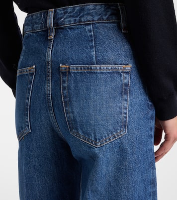 High-Rise Flared Jeans Slice | Frame