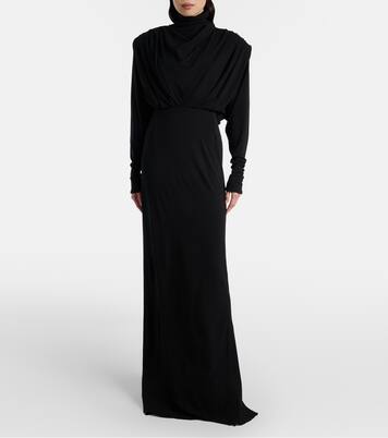 Draped jersey gown | Mugler