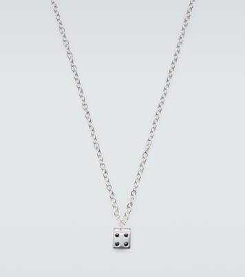 Collier en or blanc 14 ct et diamants | Sydney Evan