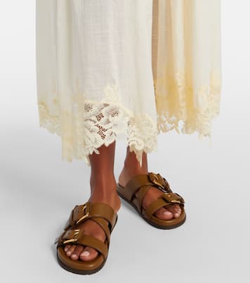 Orla leather sandals | Zimmermann