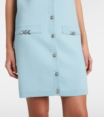 Hemdblusenkleid Medusa aus Wolle und Kaschmir | Versace