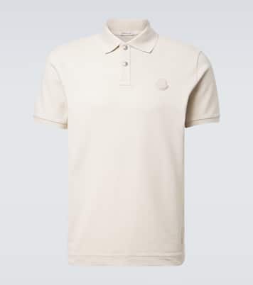 Logo cotton polo shirt | Moncler