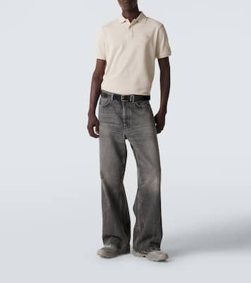 Logo cotton polo shirt | Moncler