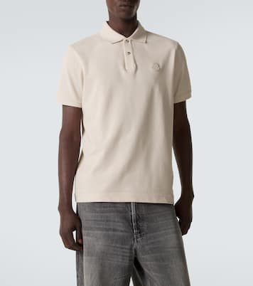 Logo cotton polo shirt | Moncler