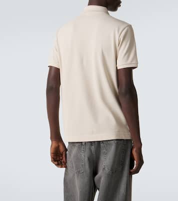 Logo cotton polo shirt | Moncler