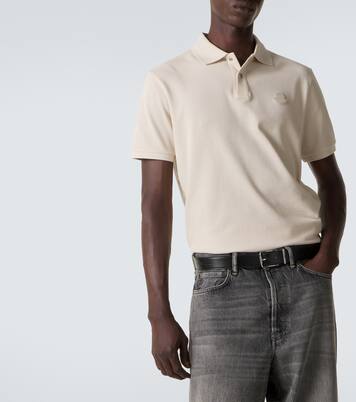 Logo cotton polo shirt | Moncler