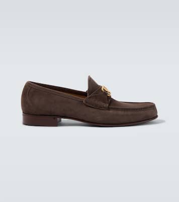 Loafers VLogo aus Veloursleder  | Valentino Garavani