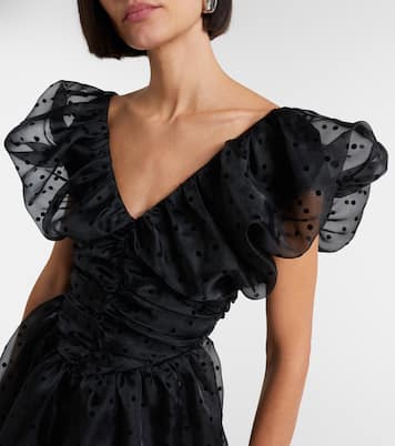 Midikleid aus Organza | Ganni