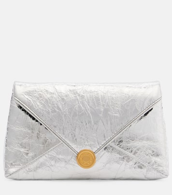 Clutch Envelope Small in pelle metallizzata | Dries Van Noten