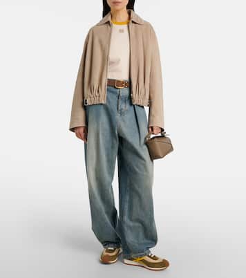 Tote Bag Puzzle Edge Mini aus Leder | Loewe