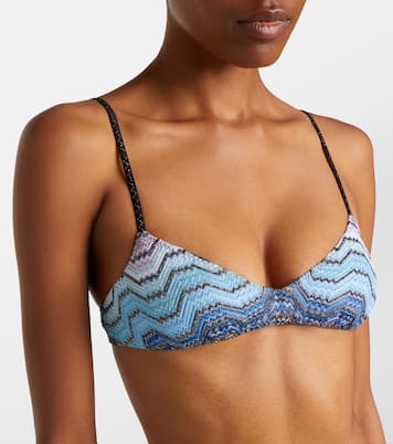 Bikini de lamé en zigzag | Missoni