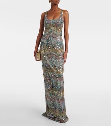 Sequined lamé gown | Missoni