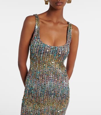 Sequined lamé gown | Missoni