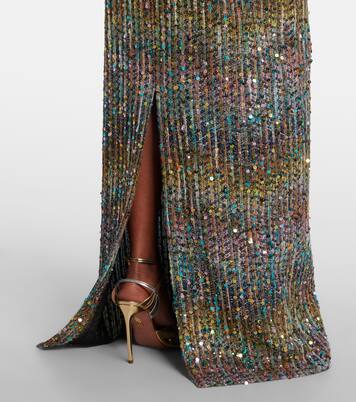Sequined lamé gown | Missoni