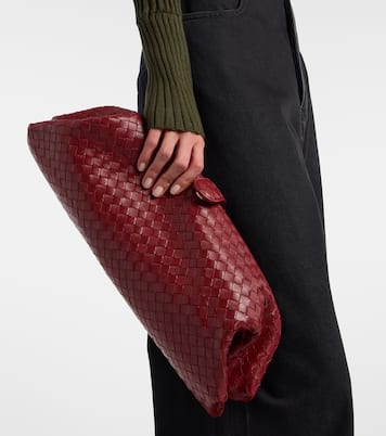 Lauren 1979 Medium Intrecciato leather clutch | Bottega Veneta