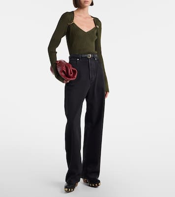 Lauren 1979 Medium Intrecciato leather clutch | Bottega Veneta