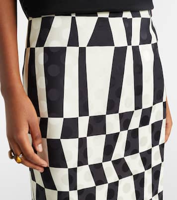 Bedruckter Bleistiftrock | Dries Van Noten