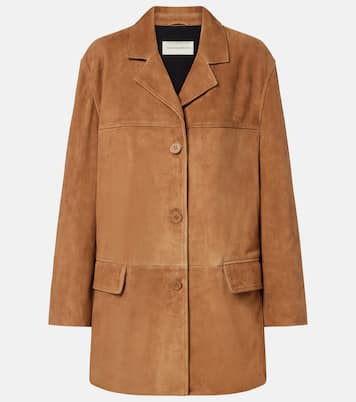 Jacke Voltia aus Veloursleder | Nour Hammour