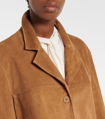 Jacke Voltia aus Veloursleder | Nour Hammour