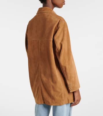 Jacke Voltia aus Veloursleder | Nour Hammour