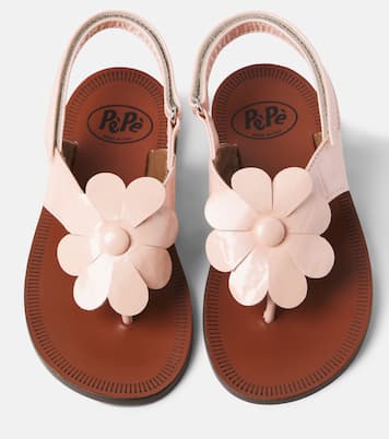 Sandalen aus Lackleder | PèPè