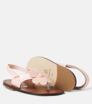 Sandalen aus Lackleder | PèPè