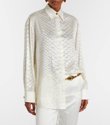 Snake-print shirt | Roberto Cavalli