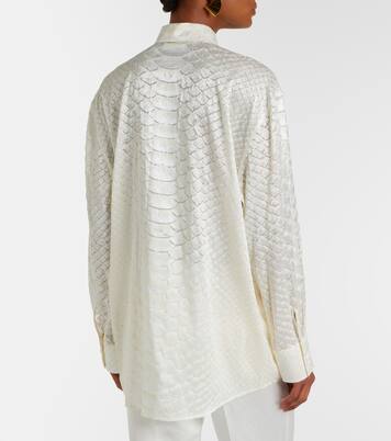 Snake-print shirt | Roberto Cavalli