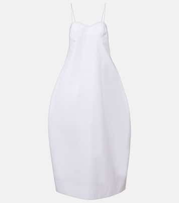 Cotton bustier dress | Róhe