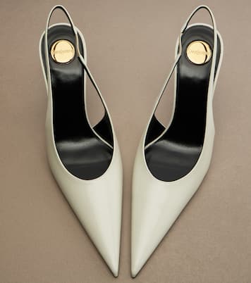 Pumps slingback Guermantes in vernice | Saint Laurent