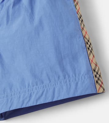 Burberry Check swim trunks | Burberry Kids