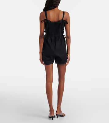 Emilia蕾丝边饰棉质连身衣 | Faithfull